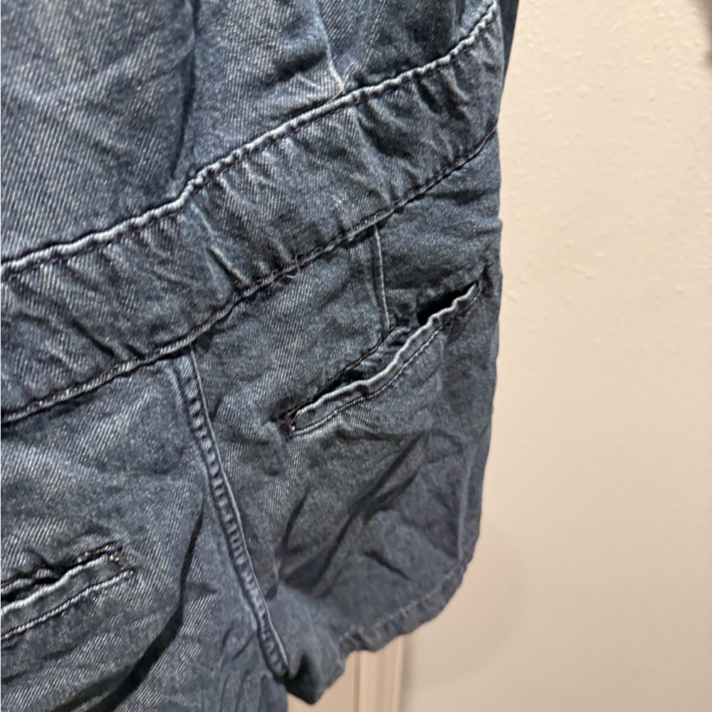 🍡NWOT Denim Women's romper long sleeve and shorts - Picture 6 of 6